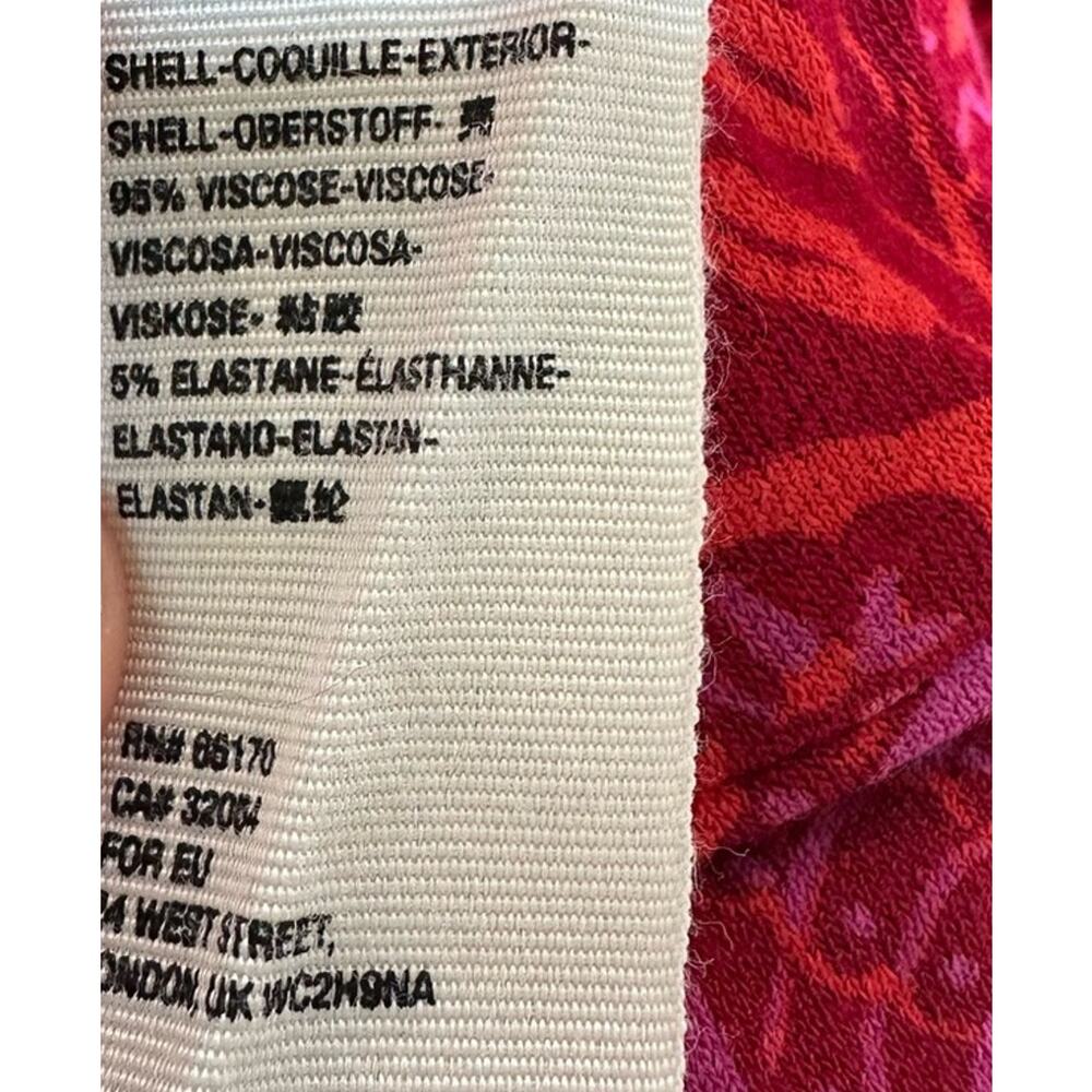 Free People Hello Lover Red Mini Dress - Size XS - Picture 8 of 8